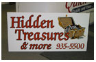 Treasures MDO Sign